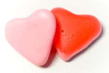 Close Up Red And Pink Candy Hearts 2 Stock Photo Close Up Red And Pink Candy Hearts 2 Stock Photo