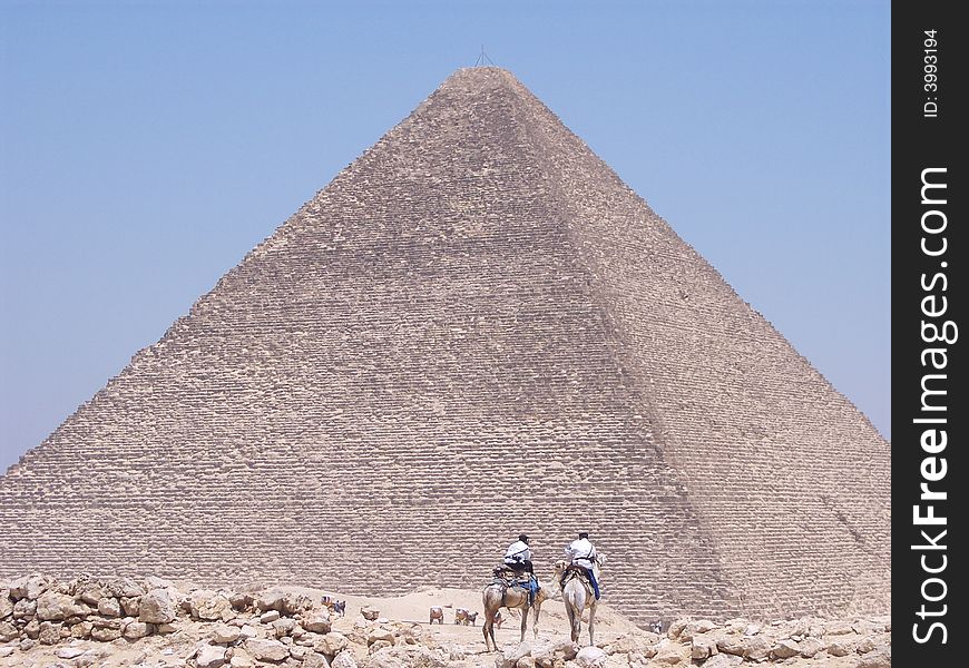 The Medium Pyramid Of Giza