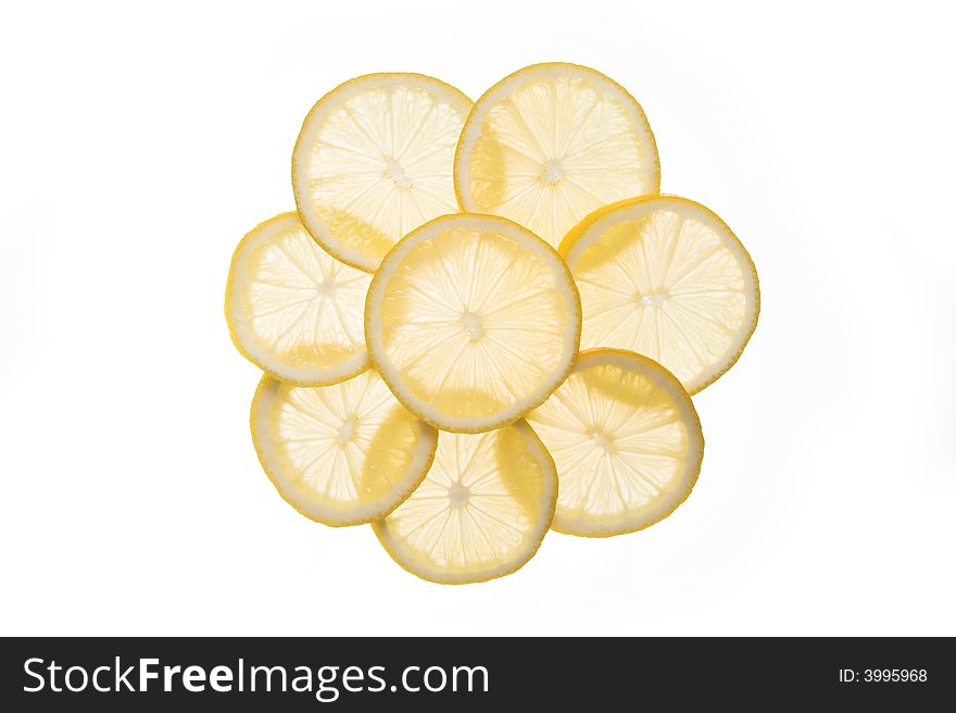 Lemons background, healthy lifestyle, vegetables