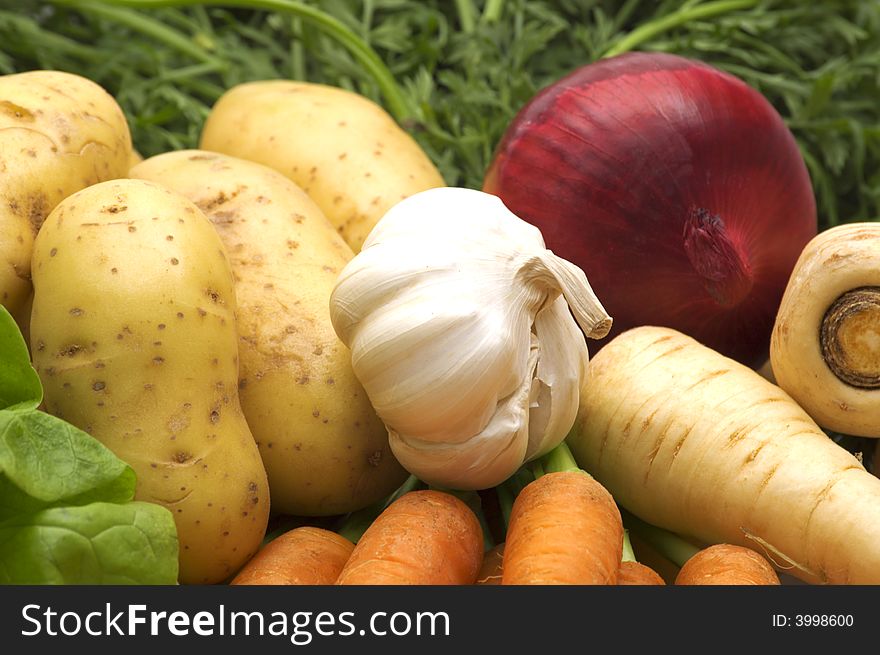 Fresh Vegetables Background