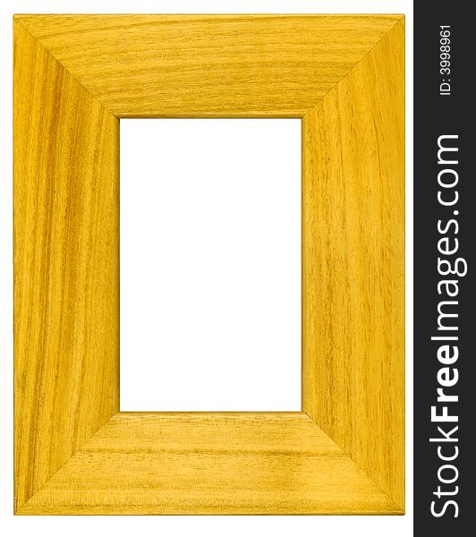 Wooden frame for photos or backgrounds
