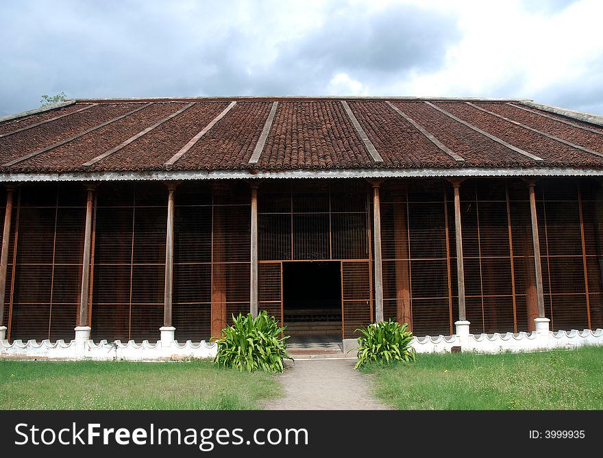 A ancient house in south india