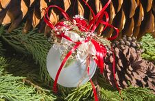 Christmas Tree Ornament Stock Image