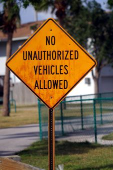 No Unauthorized Vehicles Stock Images No Unauthorized Vehicles Stock Images
