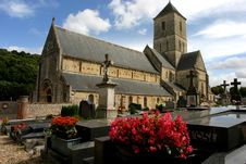 Church And Relative Cemetery Royalty Free Stock Photo Church And Relative Cemetery Royalty Free Stock Photo