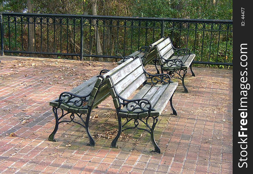 Beautiful park benches from SC