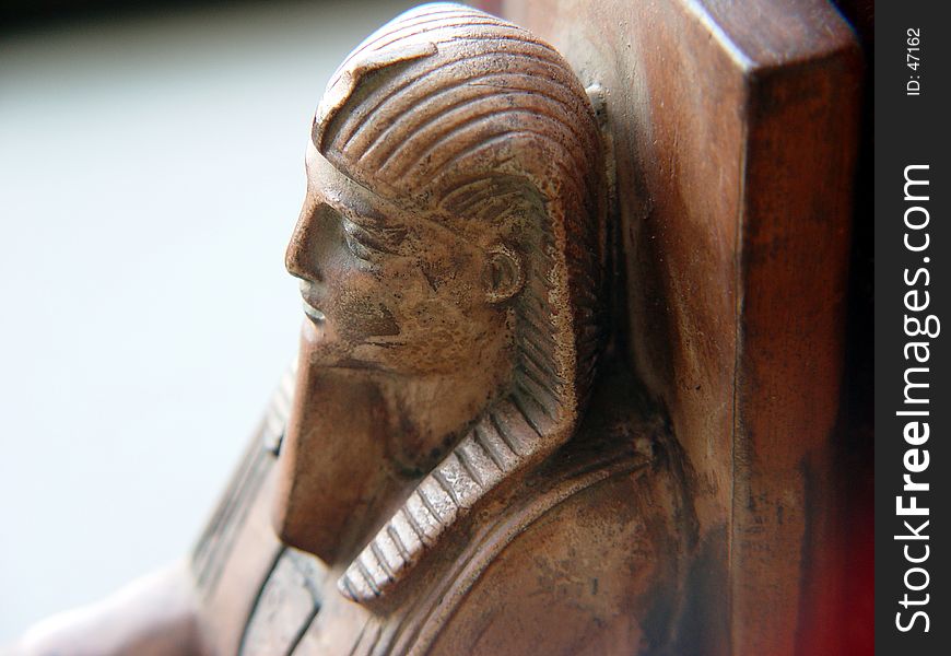 A sphinx bookend