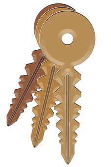 Three Keys (Cascade) Stock Images
