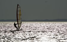 Windsurfer Royalty Free Stock Images Windsurfer Royalty Free Stock Images