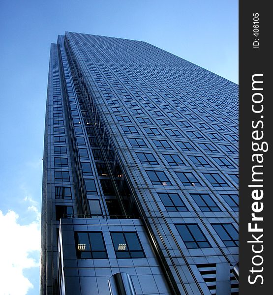 This is Canary Wharf in London's Docklands. This is Canary Wharf in London's Docklands.