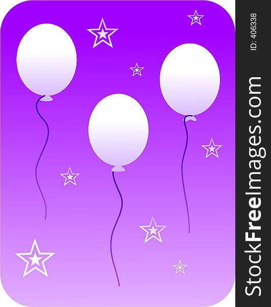 party celebration retro balloon design. party celebration retro balloon design