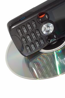 Cellular On Cd 3 Royalty Free Stock Image Cellular On Cd 3 Royalty Free Stock Image