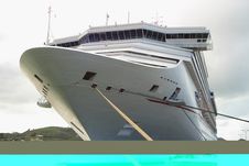 Caribbean Cruise Ship Stock Photo Caribbean Cruise Ship Stock Photo
