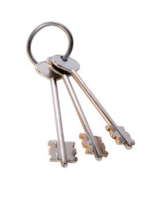 Bunch Of Golden Keys On The Ring Royalty Free Stock Images Bunch Of Golden Keys On The Ring Royalty Free Stock Images