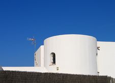 White Spanish Tower House Royalty Free Stock Image White Spanish Tower House Royalty Free Stock Image