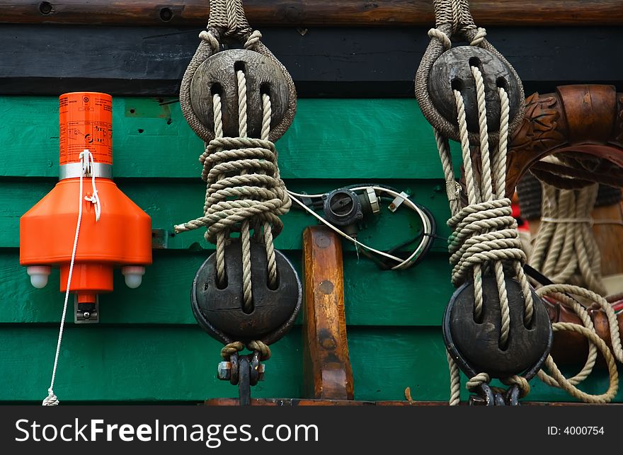 Fragment Old Sailing Vessel