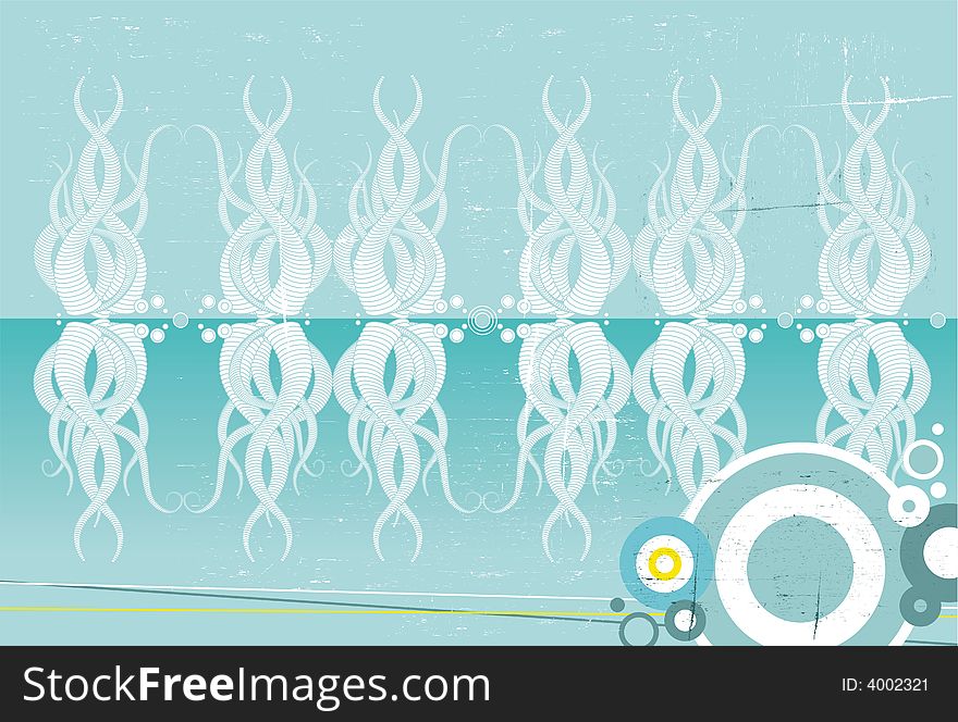 Aqua Vector Background