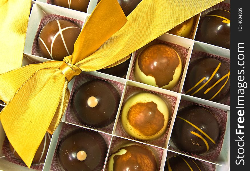 Sweet indulgence - assorted chocolate candy