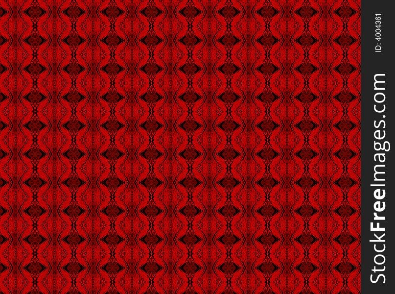 A bold red pattern with a darker background. A bold red pattern with a darker background.