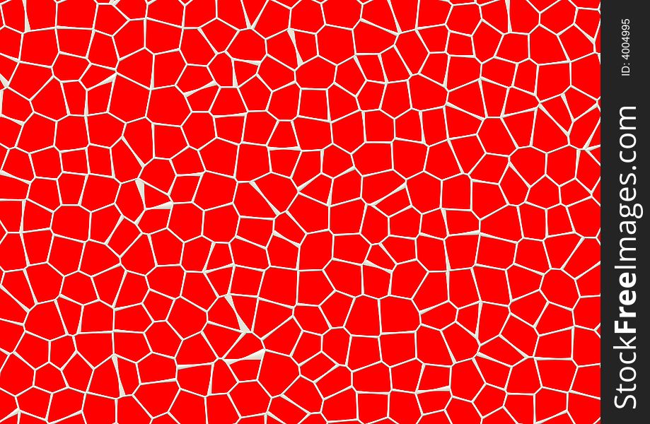 Red background fantasy web pattern