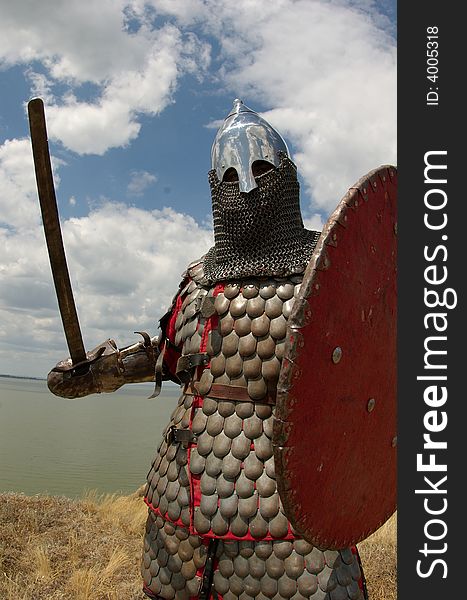 Medieval European heavy knight festival. Medieval European heavy knight festival