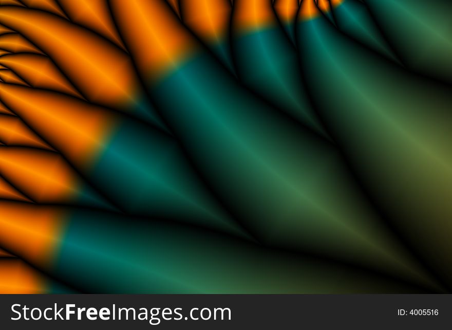 Close Up Hairs fractal generated background image