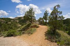 Badlands Trail Royalty Free Stock Photos Badlands Trail Royalty Free Stock Photos