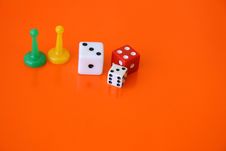 Gaming Pieces Royalty Free Stock Image Gaming Pieces Royalty Free Stock Image