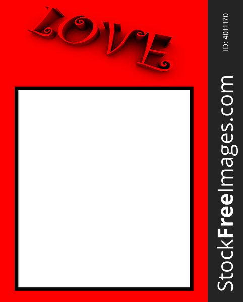 An image of the word love, a good image for love related concepts. Or valentines day. It has a blank space which you can customize. An image of the word love, a good image for love related concepts. Or valentines day. It has a blank space which you can customize.