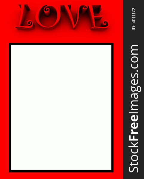 An image of the word love, a good image for love related concepts. Or valentines day. It has a blank space which you can customize. An image of the word love, a good image for love related concepts. Or valentines day. It has a blank space which you can customize.