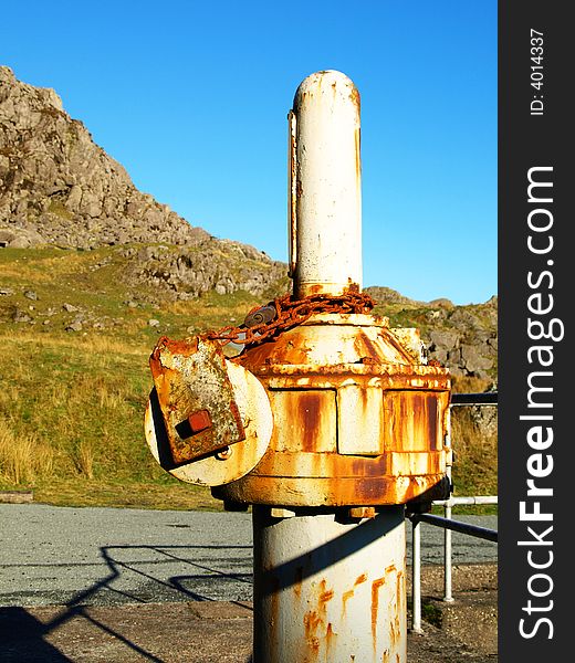 Water pump for hydro electric dam