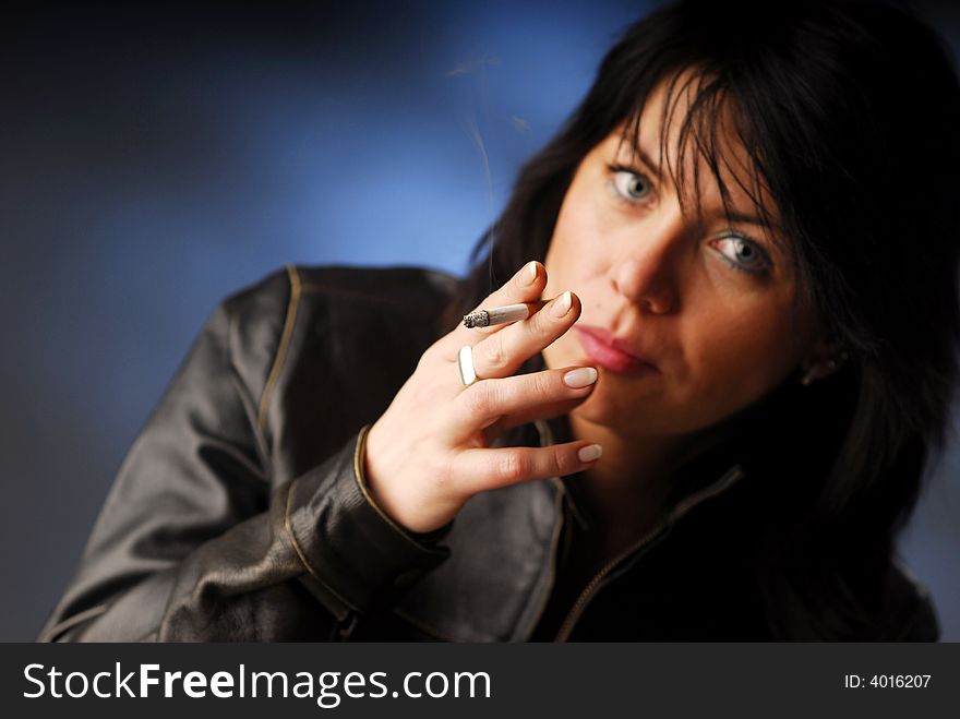 A Smoking Woman