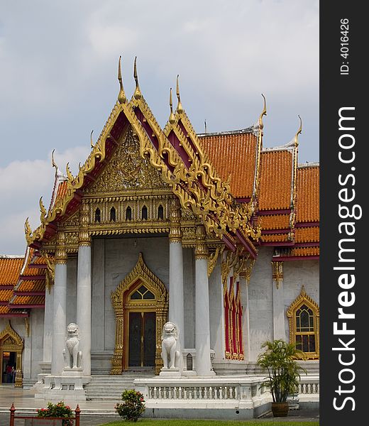 Marble Temple Bangkok Thailand