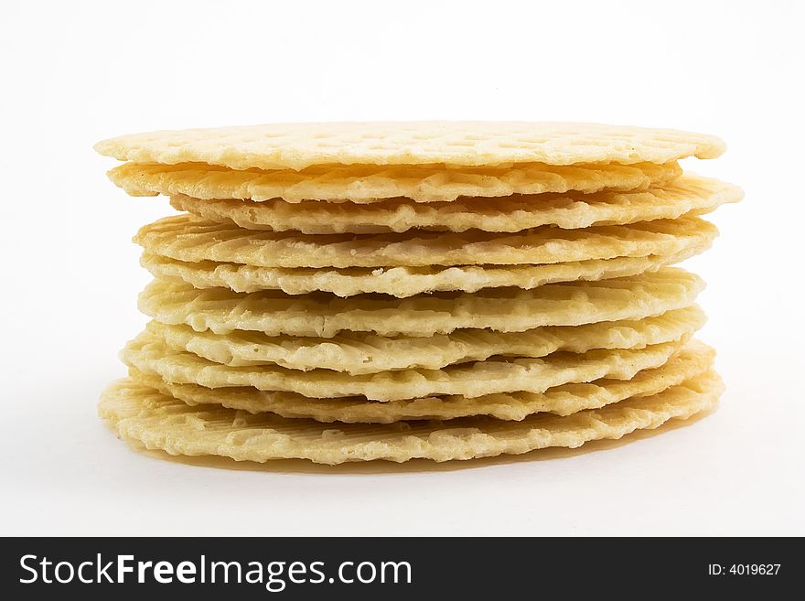 Yellow wafels stack... In White. Yellow wafels stack... In White...