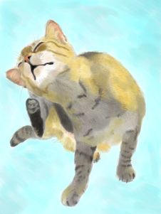 Cat Illustration Royalty Free Stock Images