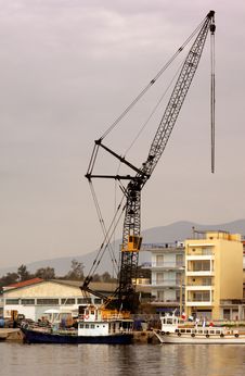 Industrial Crane Stock Photo Industrial Crane Stock Photo