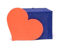Box And Heart Stock Images Box And Heart Stock Images