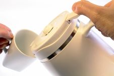 Pouring Coffee Pot Isolated Royalty Free Stock Photo Pouring Coffee Pot Isolated Royalty Free Stock Photo