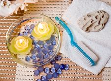 Spa Candles Royalty Free Stock Images Spa Candles Royalty Free Stock Images