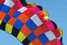 Detail Of Colourful Kite Stock Photo