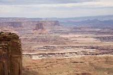 Grand View Overlook - Canyonlands NP Stock Photography Grand View Overlook - Canyonlands NP Stock Photography