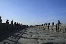 Ancient Bridge Of China Royalty Free Stock Photography