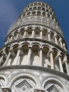 Pisa Leaning Tower Stock Image