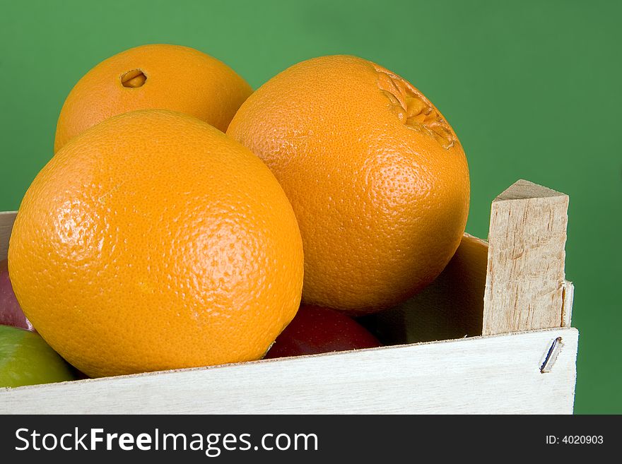Crate Of Oranges