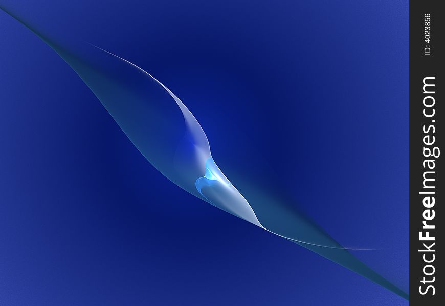 Abstract aerodynamic wings on blue background. Abstract aerodynamic wings on blue background
