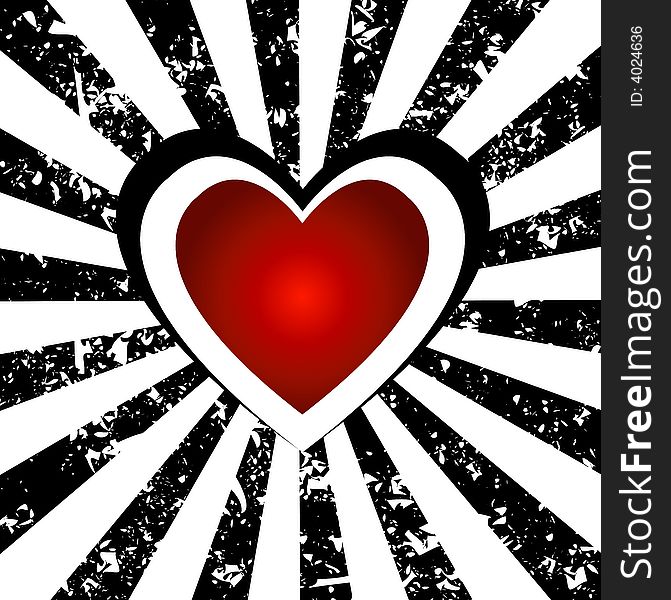 Hearts background for valentine`s day