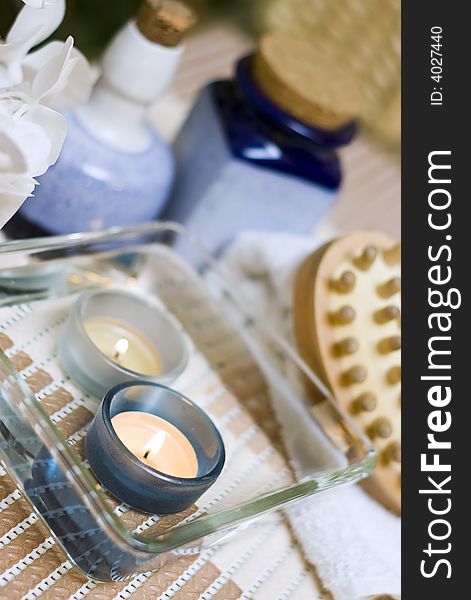 A spa composition consisting of 2 small candles submerged in a glass bowl. 

<a href='http://www.dreamstime.com/spa-and-aromatherapy-compositions-rcollection5920-resi208938' STYLE='font-size:13px; text-decoration: blink; color:#FF0000'><b>MORE SPA COMPOSITIONS »</b></a>. A spa composition consisting of 2 small candles submerged in a glass bowl. 

<a href='http://www.dreamstime.com/spa-and-aromatherapy-compositions-rcollection5920-resi208938' STYLE='font-size:13px; text-decoration: blink; color:#FF0000'><b>MORE SPA COMPOSITIONS »</b></a>