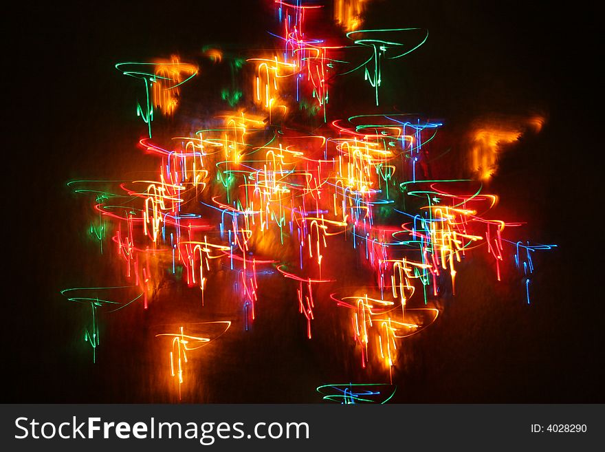 Multicolored festive background