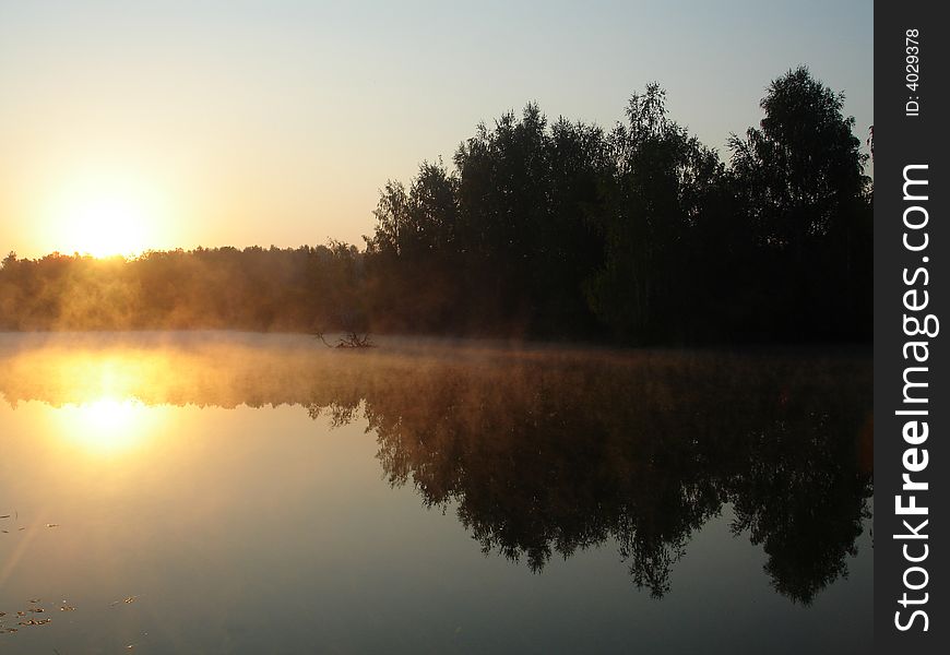 Summer 2007. Early morning on the lake. Summer 2007. Early morning on the lake.