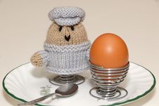 Soft Boiled Eggs Royalty Free Stock Photography